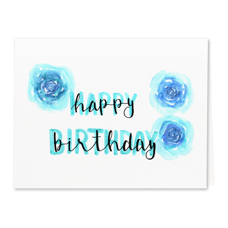 Assorted Flower Birthday Cards