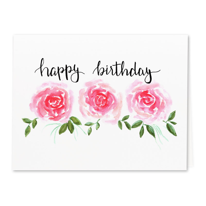 Assorted Flower Birthday Cards