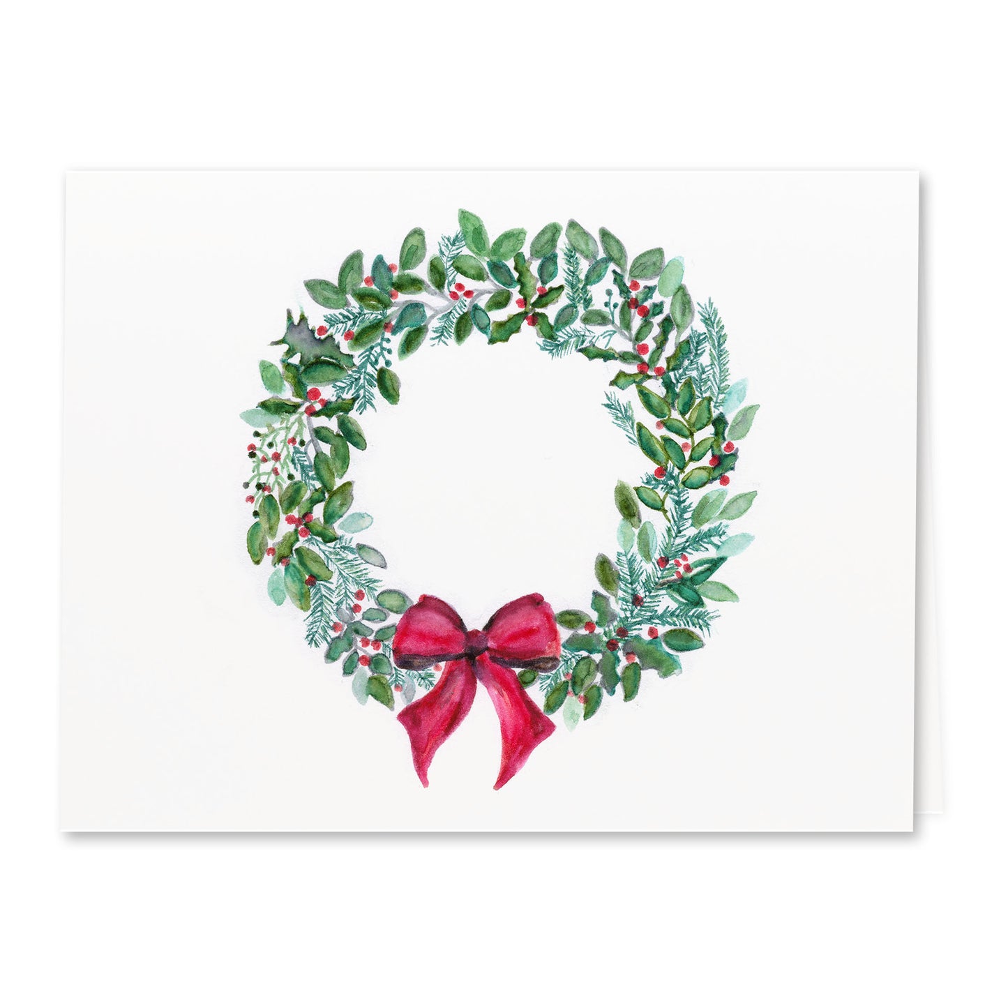 Wreath Christmas Cards